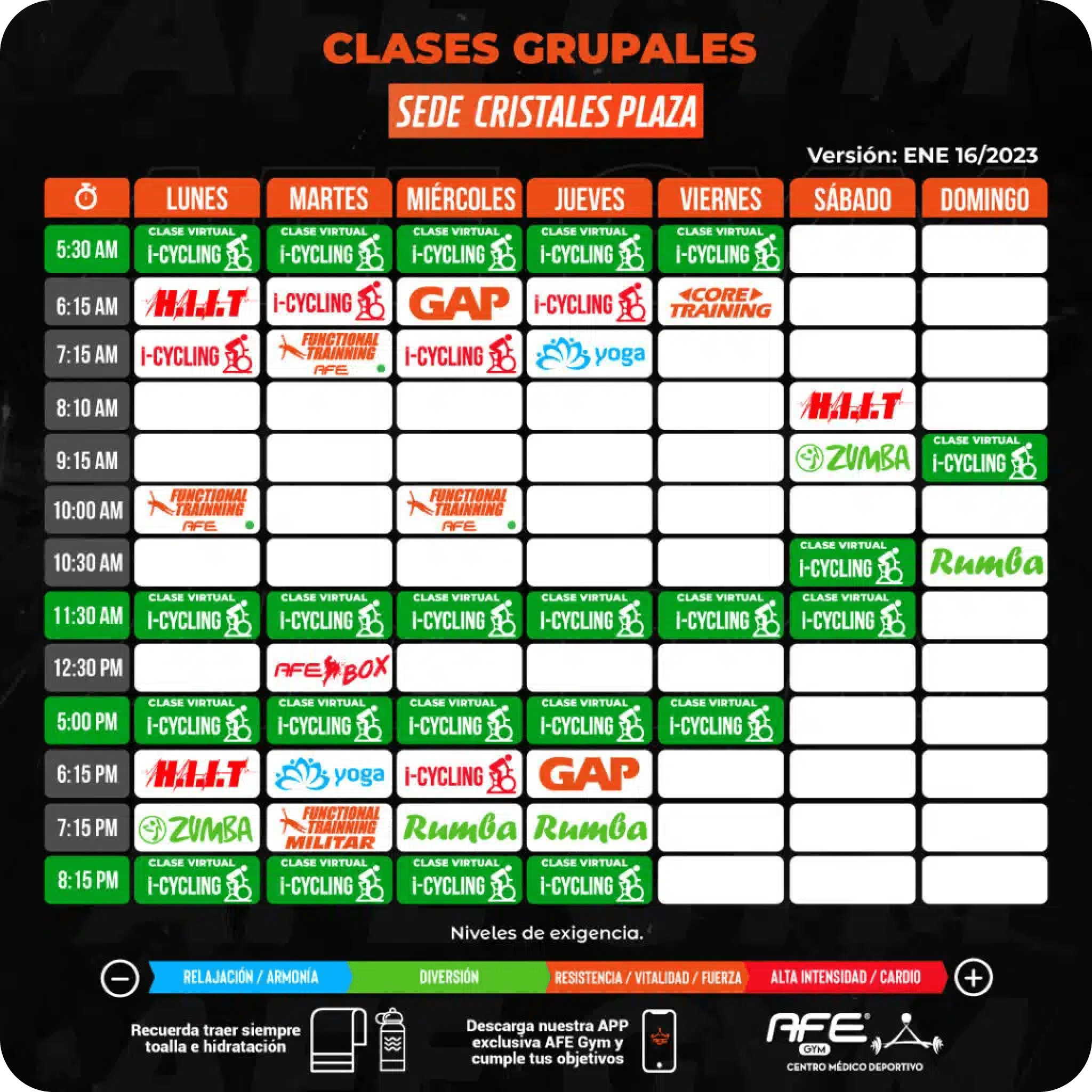 horario