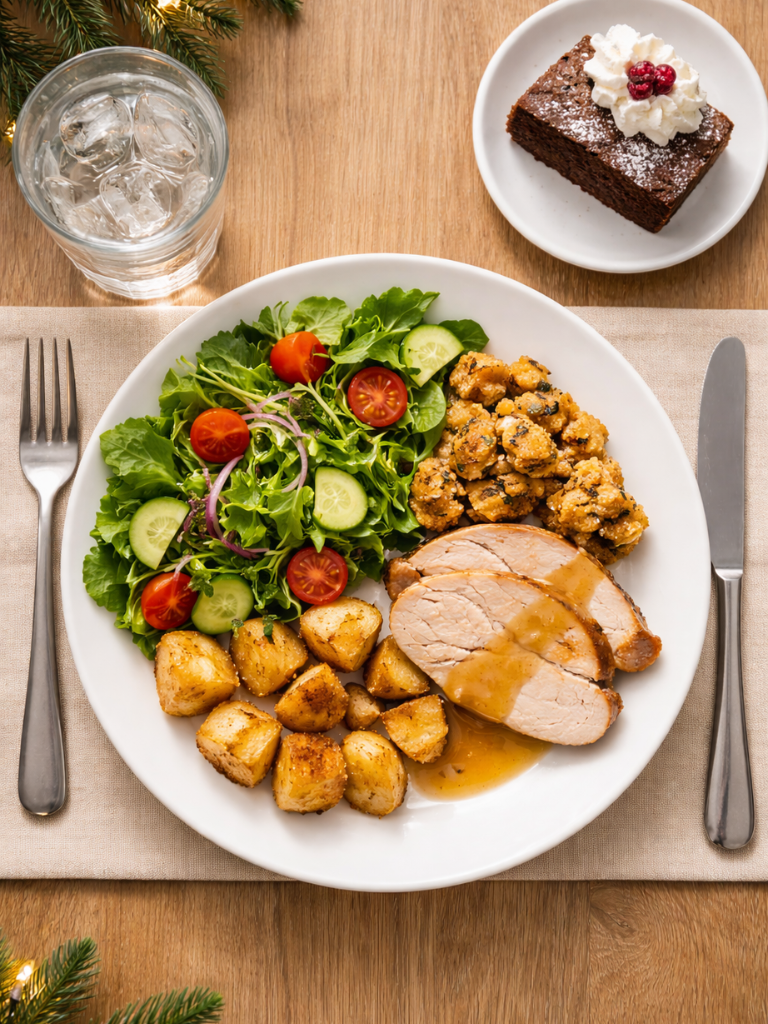 AFE GYM Blog 02 Dic plato equilibrado navidad