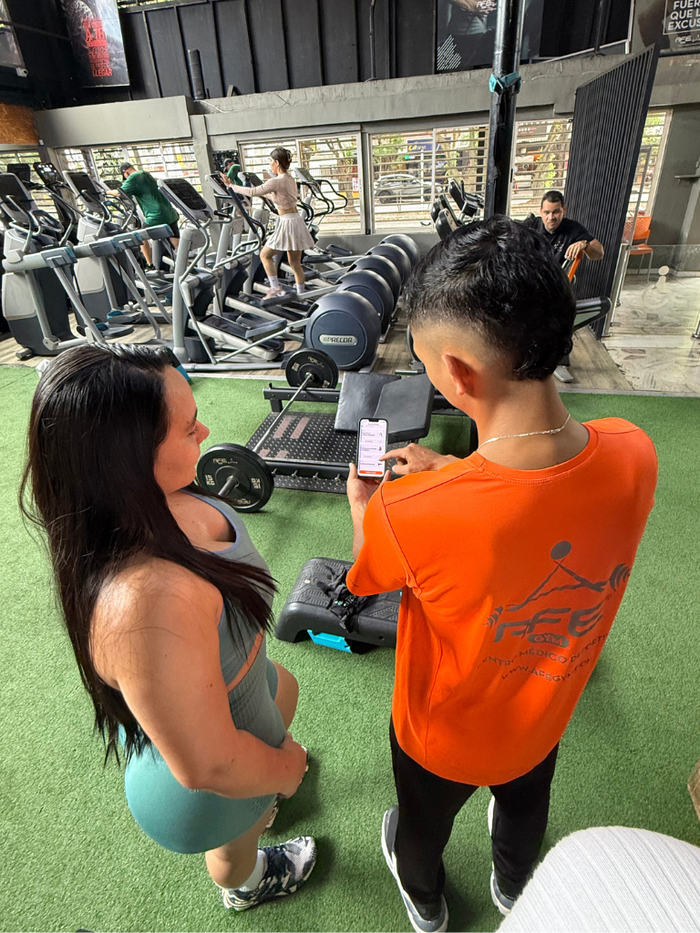 AFE GYM Gym Principiantes guia Primer dia entremamiento