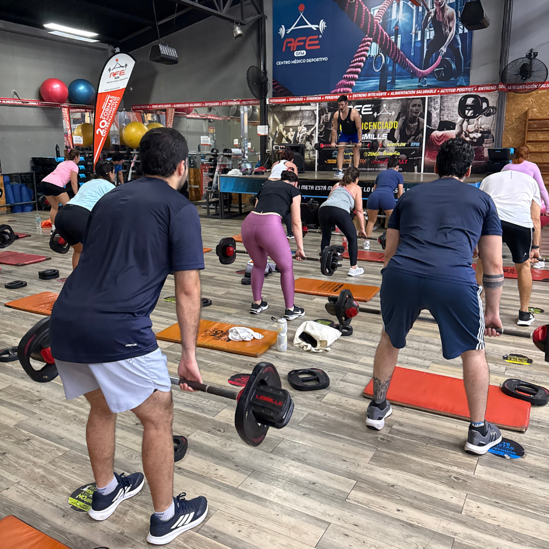 AFE GYM Refugio Clases Grupales Pump